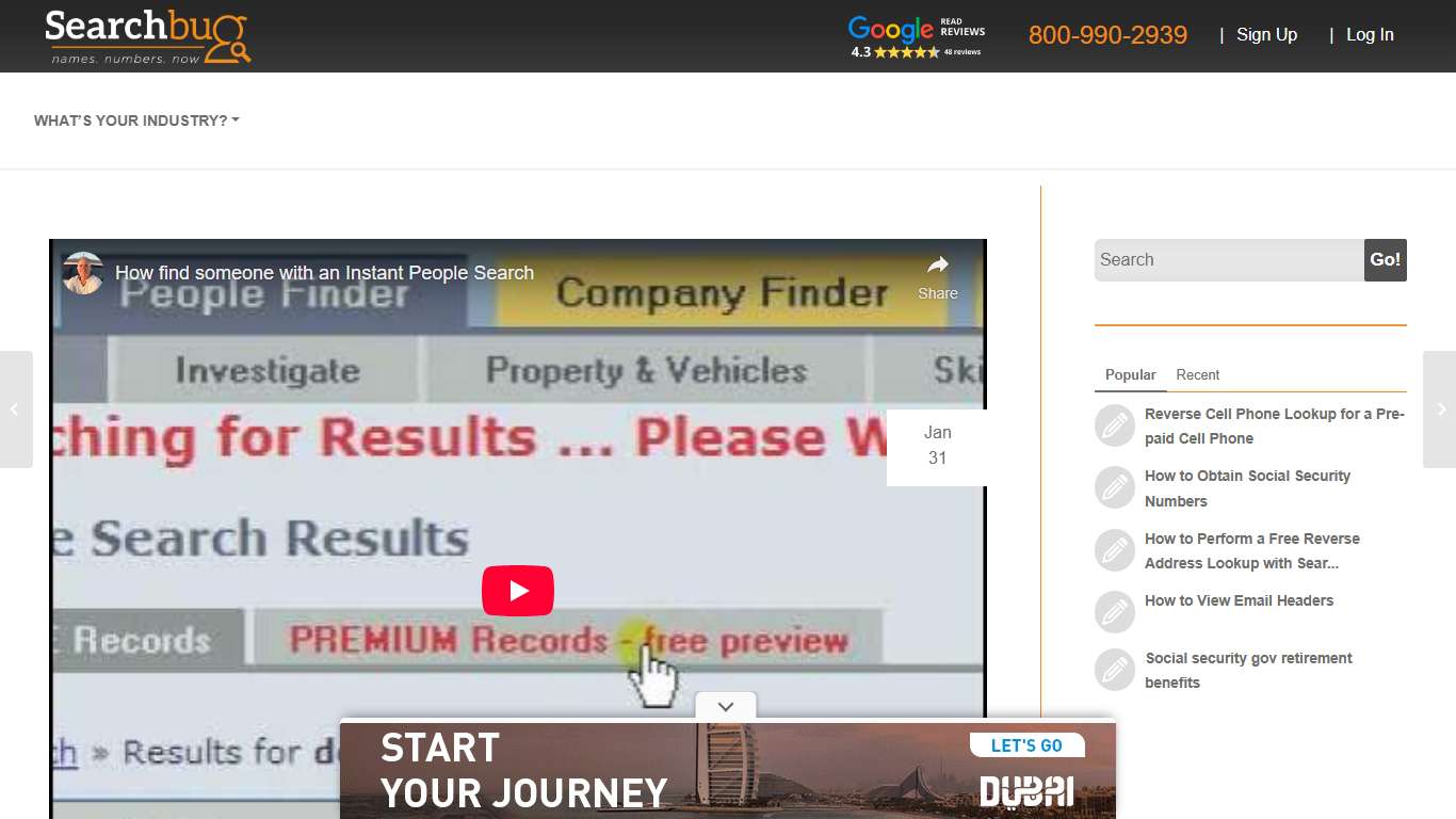 How To Obtain a Truly Free and Instant People Search Guide - Searchbug